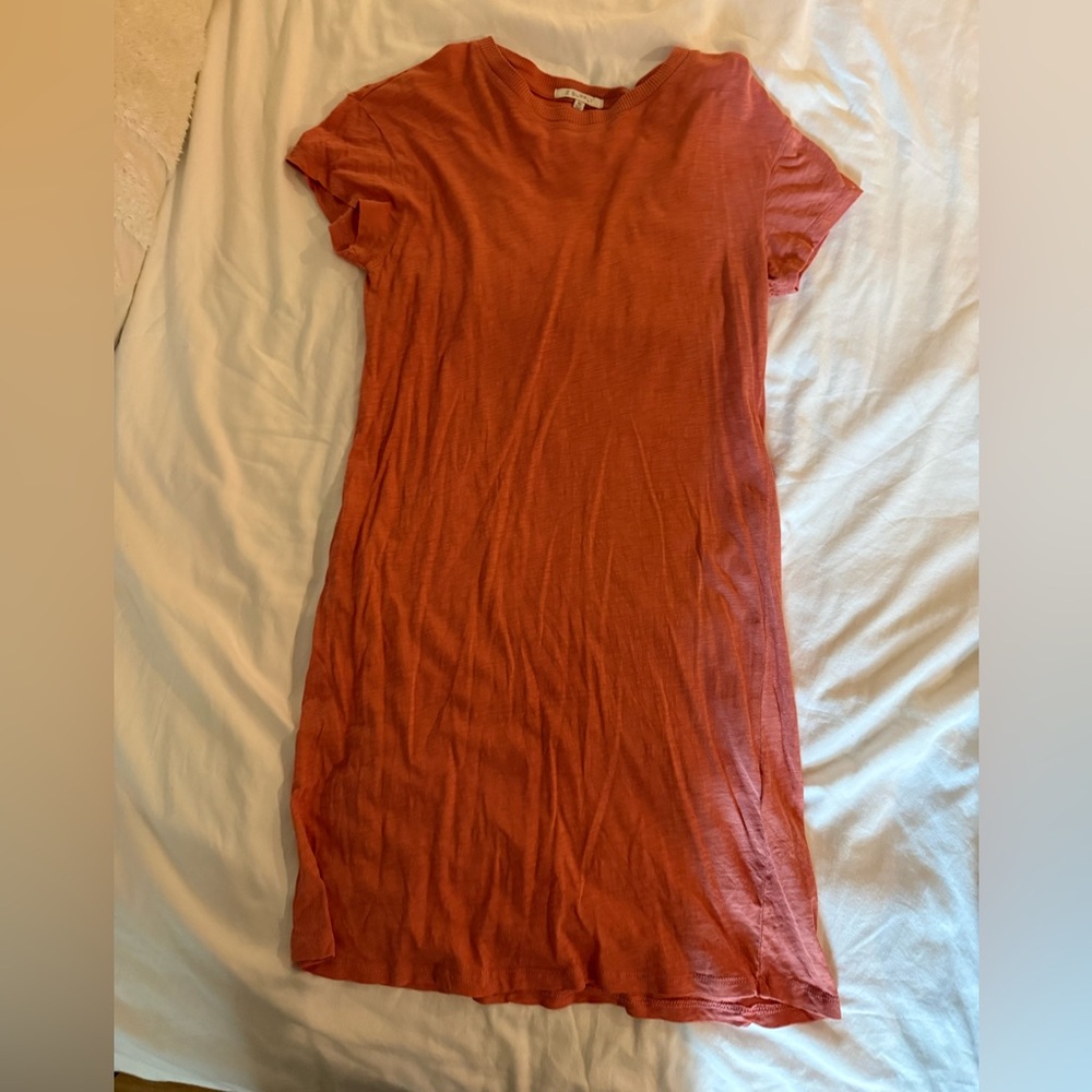 Z Supply Short Sleeve Coral Tee